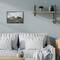 Stupell Industries Cloudy Barn Wall Art in Black Frame